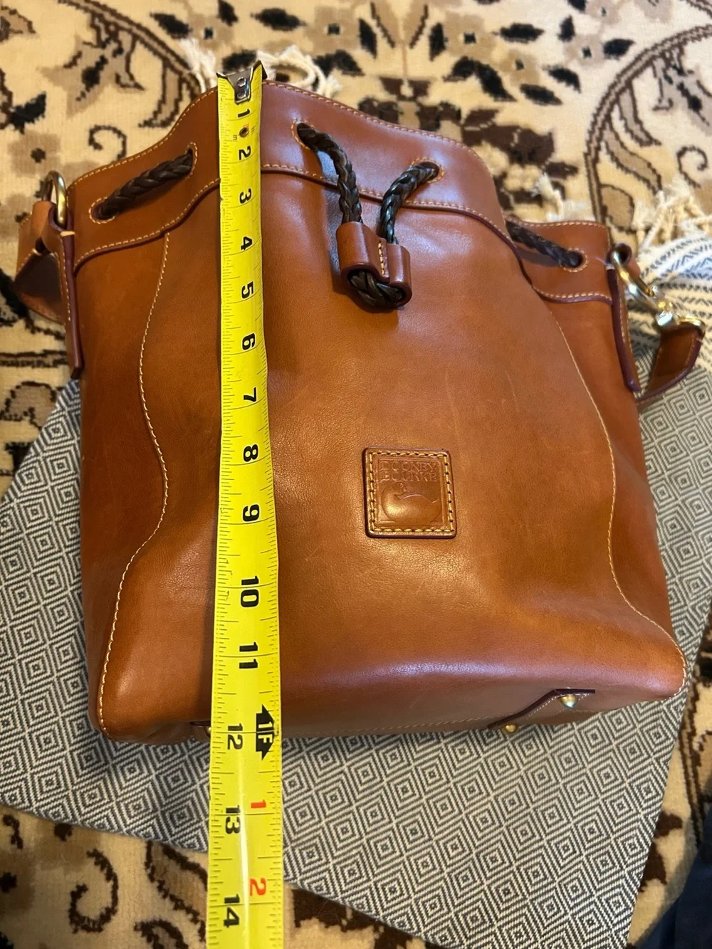 Dooney and Bourke Florentine Hattie in Natural